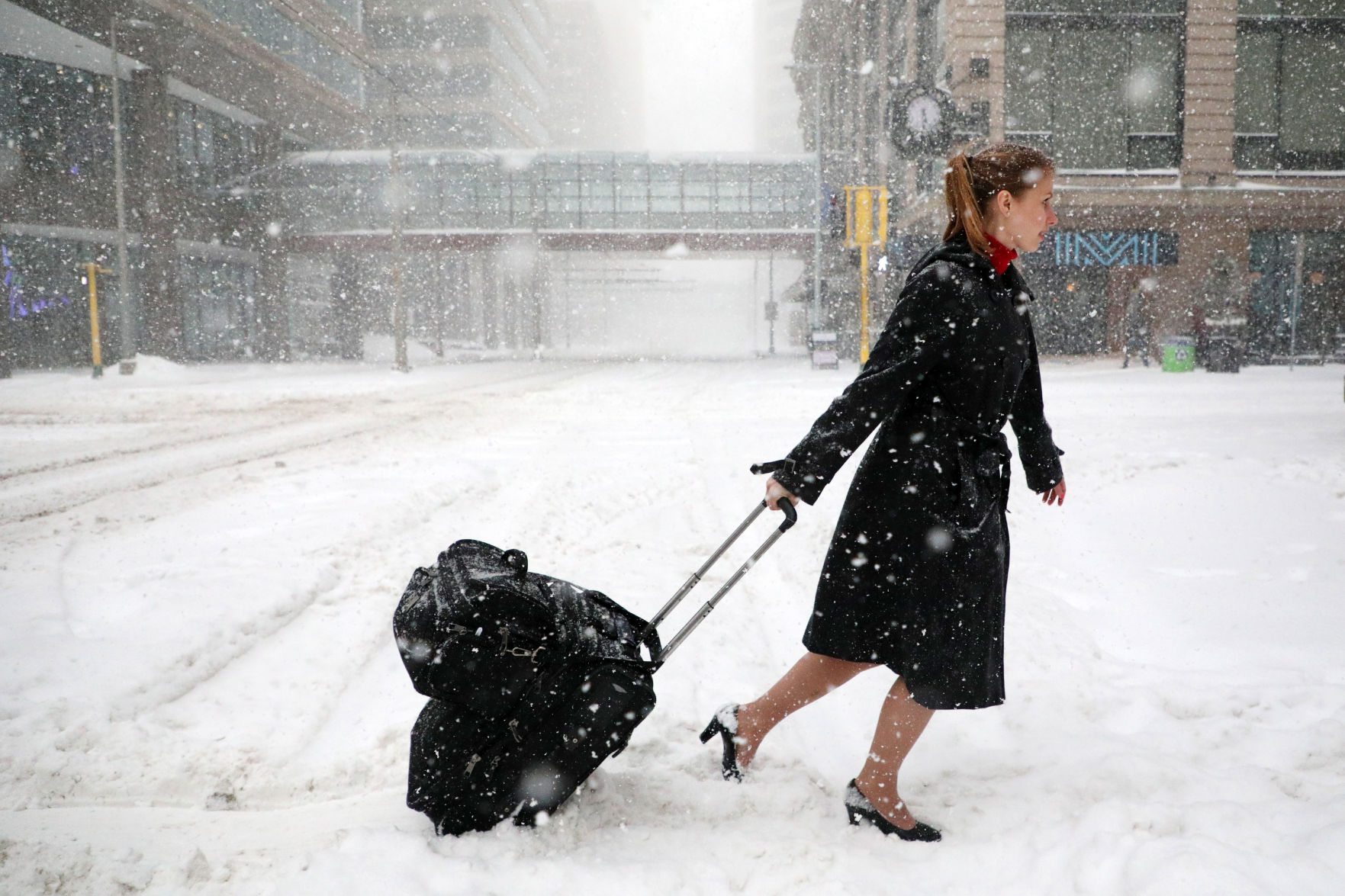 There’s snow — a LOT of snow